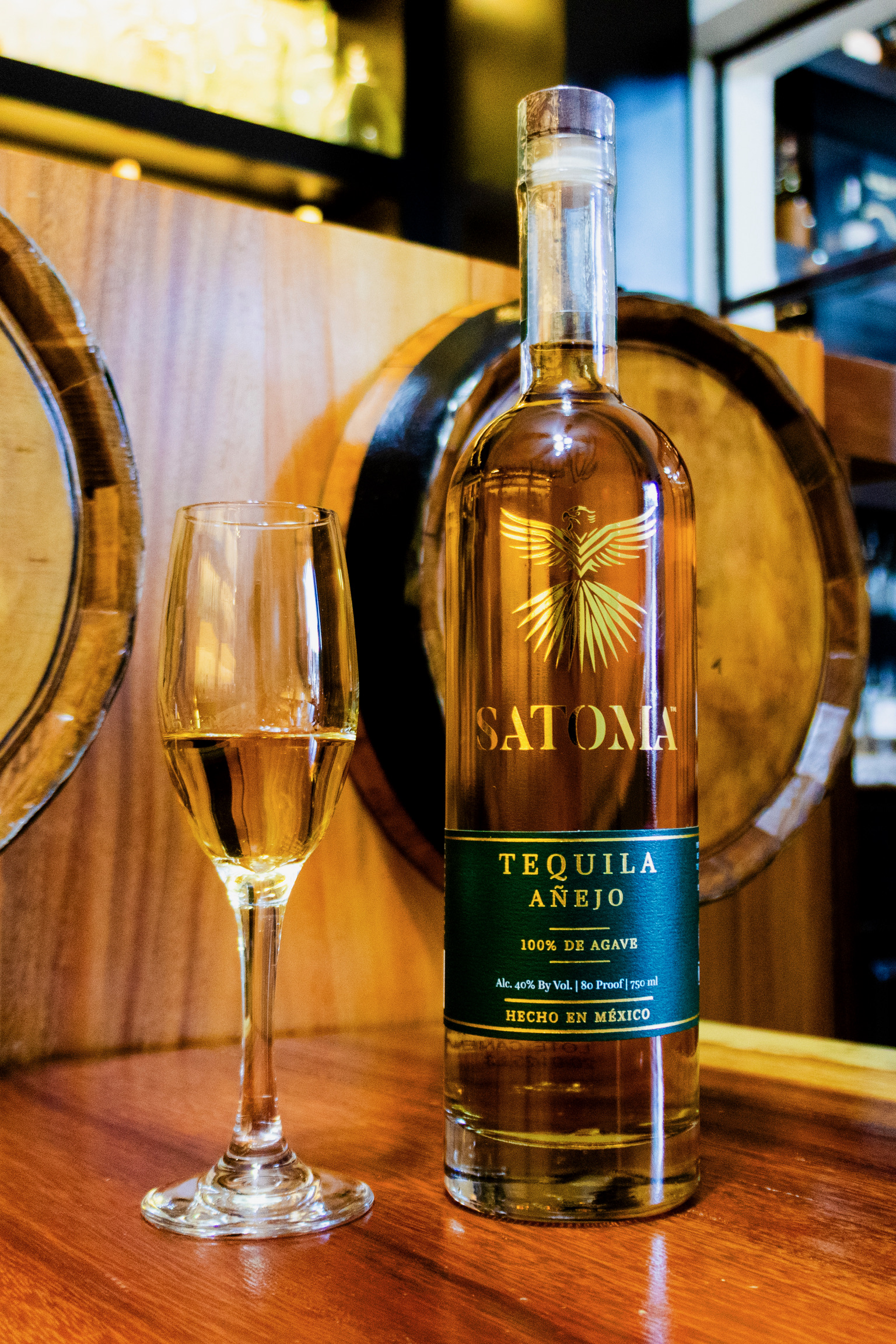 Satoma Añejo dark bar